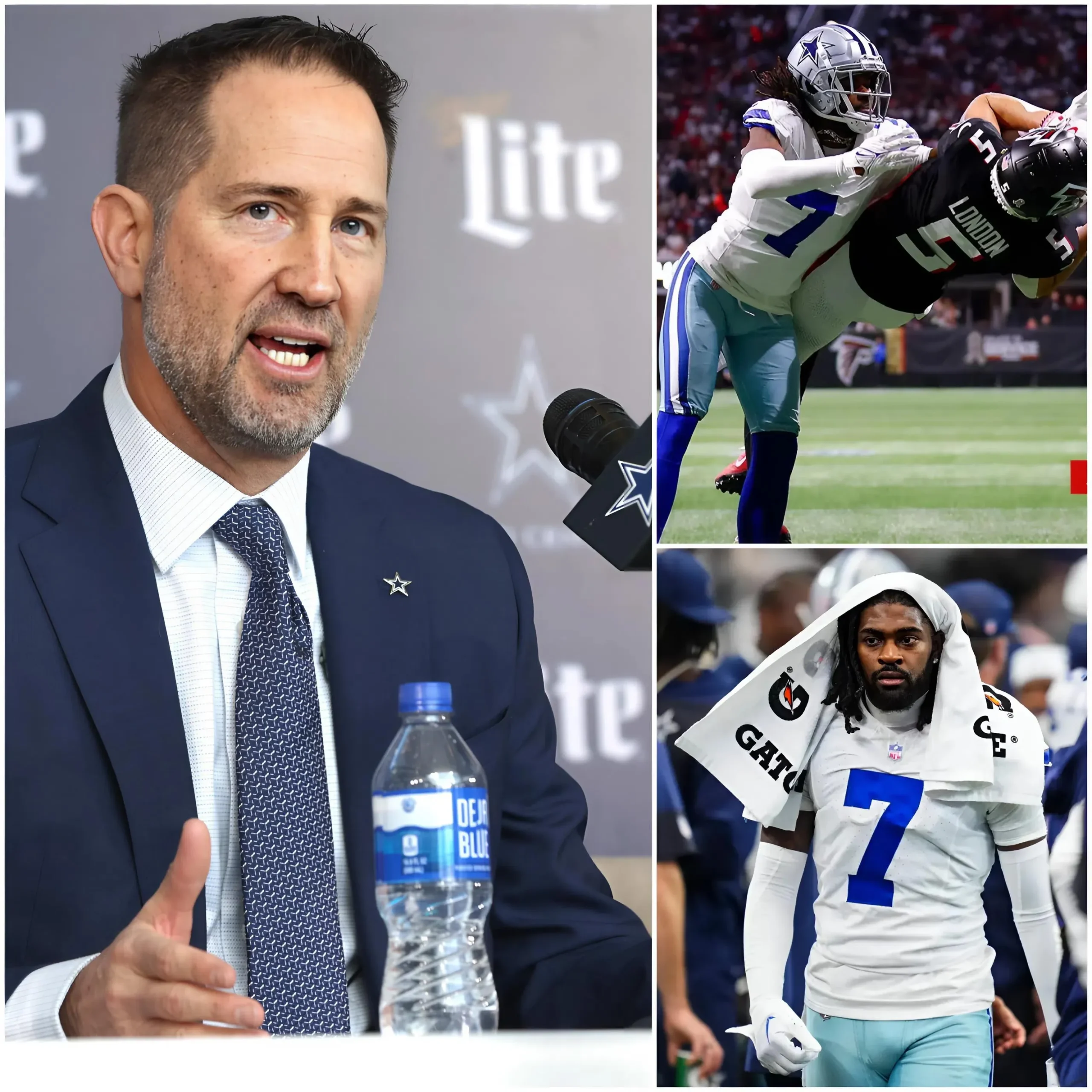 Cover Image for SHOCKING BREAKING NEWS: Brian Schottenheimer officially reveals Trevon Diggsâ serious injury â leaving the entire Cowboys team worried, fans confused as the possibility of the top defensive starâs return remains uncertainâŠ