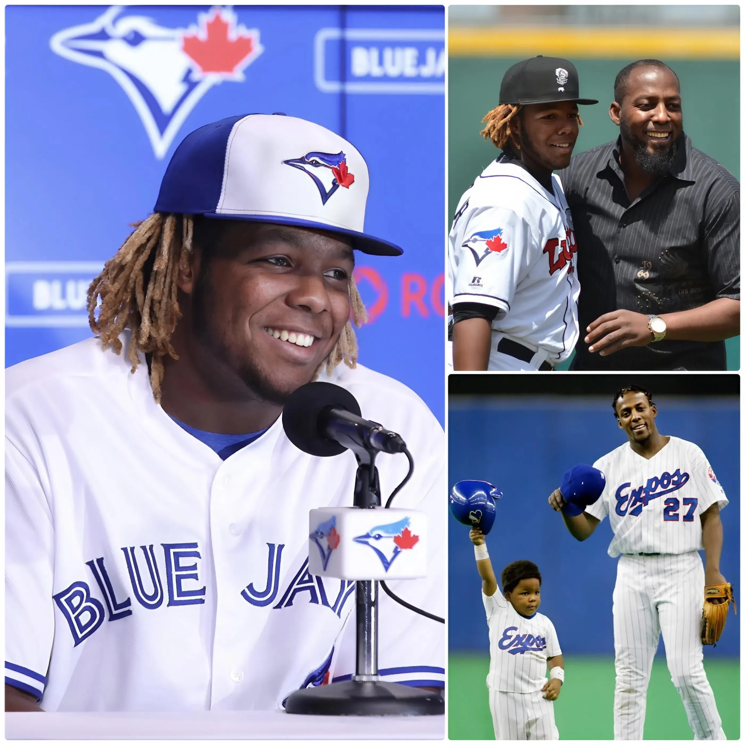 Cover Image for đ„ MLB HISTORIC BREAK đ„ Vladdy Jr. SHOCKS the baseball world by signing a RECORD $500 MILLION, 14-YEAR CONTRACT with the Toronto Blue Jays â no opt-out clause, no way out! Born in Canada, the son of an Expos legend delivered a powerful 11-word message before Game 7, then LEADS the Blue Jays to their first WORLD SERIES CHAMPIONSHIP in 32 years, creating an epic story that sends MLB BOOMING! âŸđ„