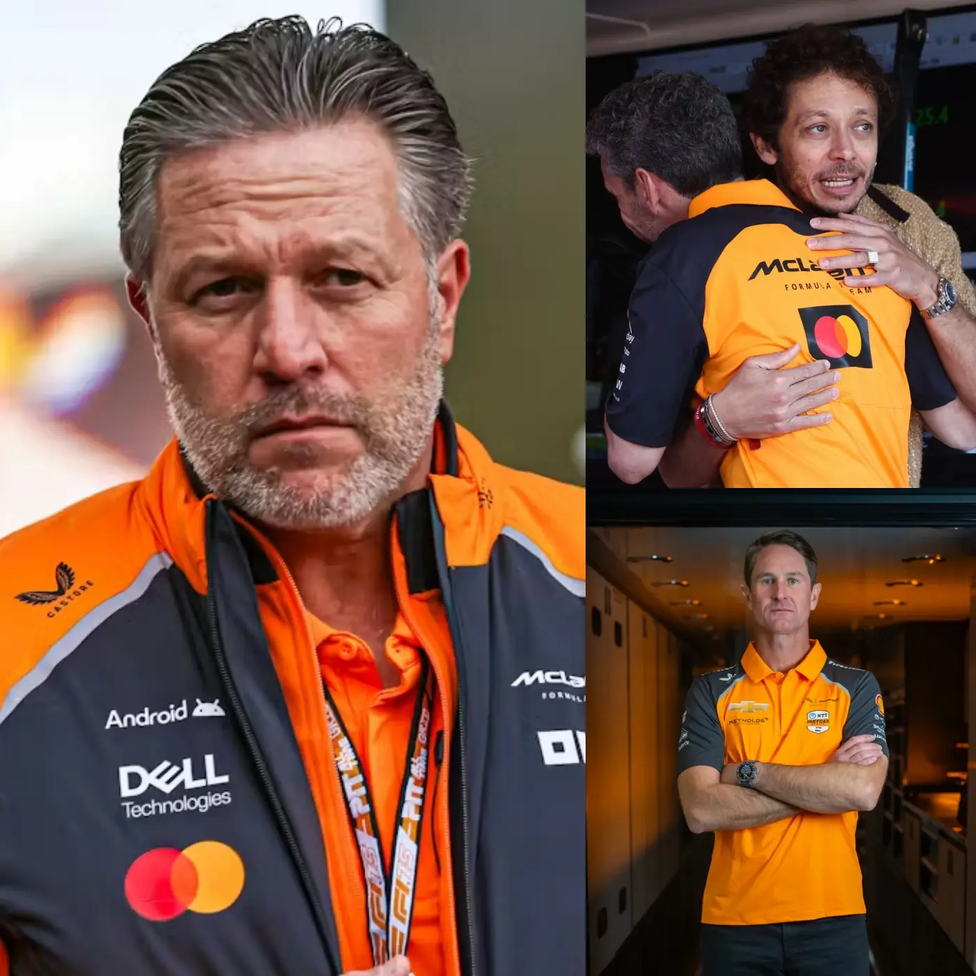 Cover Image for Zak Brown reveals why MotoGP legend Valentino Rossi turned down McLaren’s offer to compete in the Indy 500 and teases a “huge” and “unbelievable” rookie contract for next year’s race.