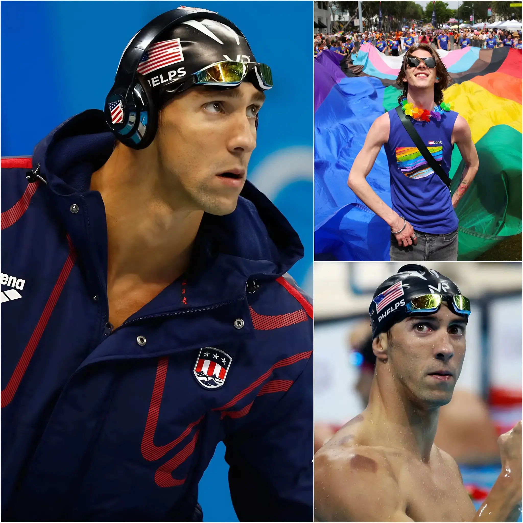 Cover Image for 🔥 3 MINUTES AGO: “Even if it made me more famous or brought me more sponsors, I would still never accept it.” Legendary swimmer Michael Phelps has sparked a wave of public controversy after refusing to wear a Pride-themed swim cap honoring the LGBTQ+ community. He remained firm in his decision, stressing that his personal beliefs matter more than any fame or material gain. But that’s not all — his next bold 8-word statement ignited an all-out war on social media.