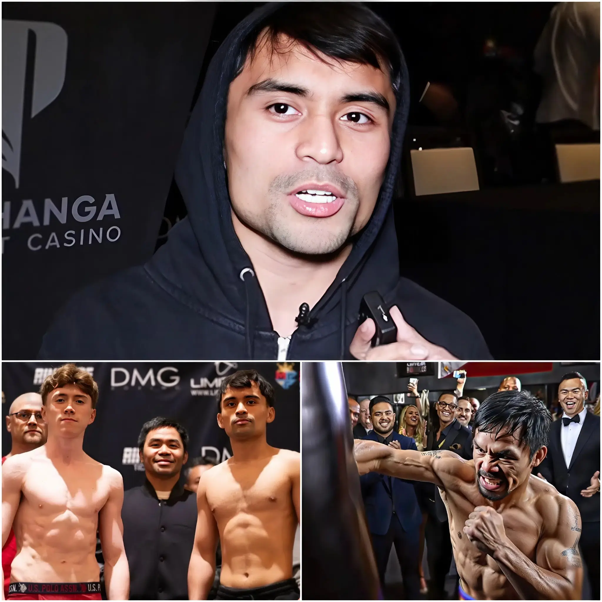 Cover Image for “I Was TERRIFIED of My Own Father on the Training Floor: JIMUEL PACQUIAO Finally Breaks Silence!” Manny’s eldest son tearfully confesses: “Watching Dad hit the heavy bag at 4 a.m. like he wanted to MURDER it… I was both horrified and completely addicted!” The dark secret behind Pacquiao’s smile and how it turned his son’s fear into his own killer punches… 🔥